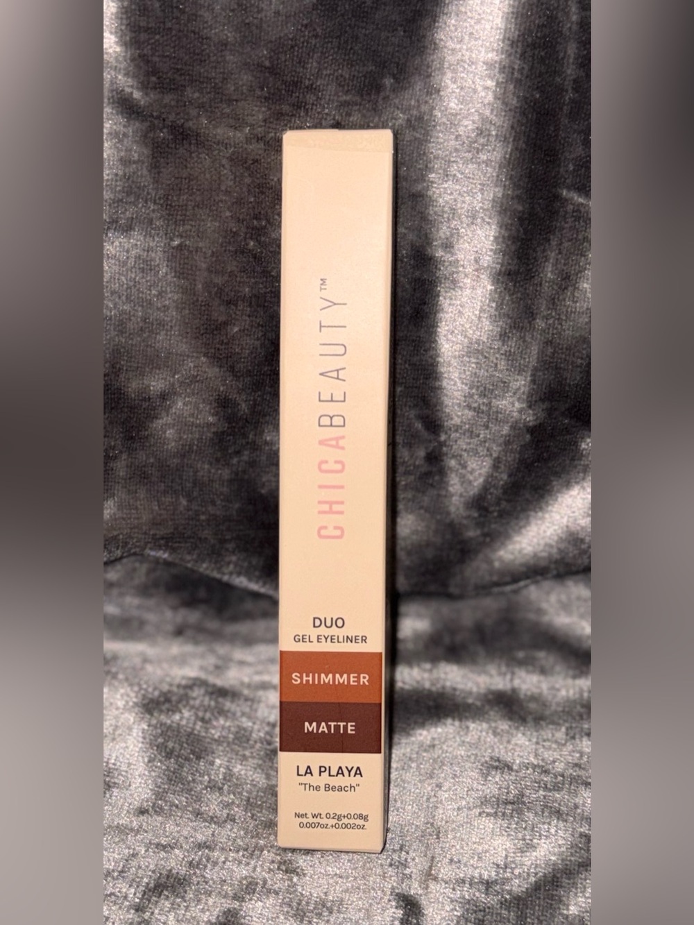 🤎BNIB- CHICA BEAUTY Duo Gel Eyeliner La Playa Matte + Shimmer 2-in-1 MSRP$22